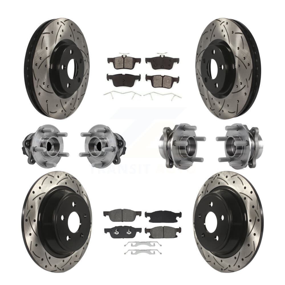Transit Auto - KBB-129662 - Front and Rear Wheel Bearing and Hub Assembly Kits image 1