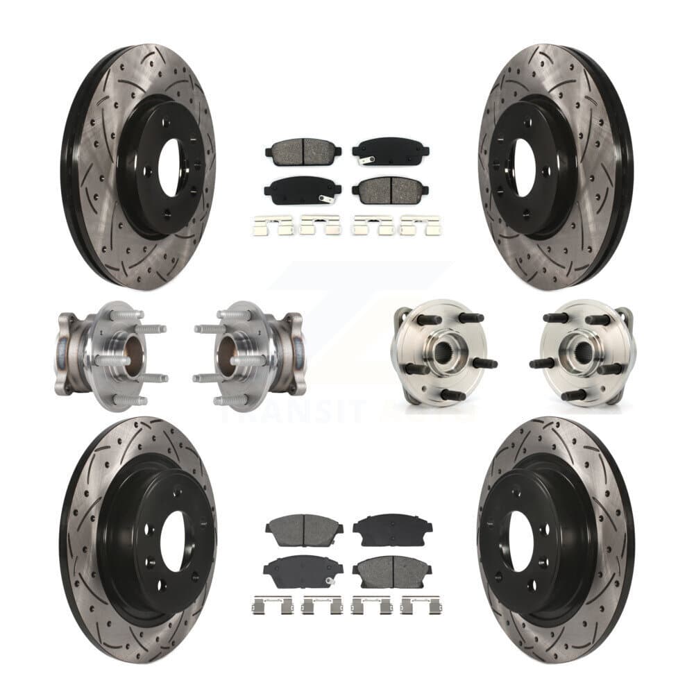 Transit Auto - KBB-129667 - Front and Rear Wheel Bearing and Hub Assembly Kits image 1
