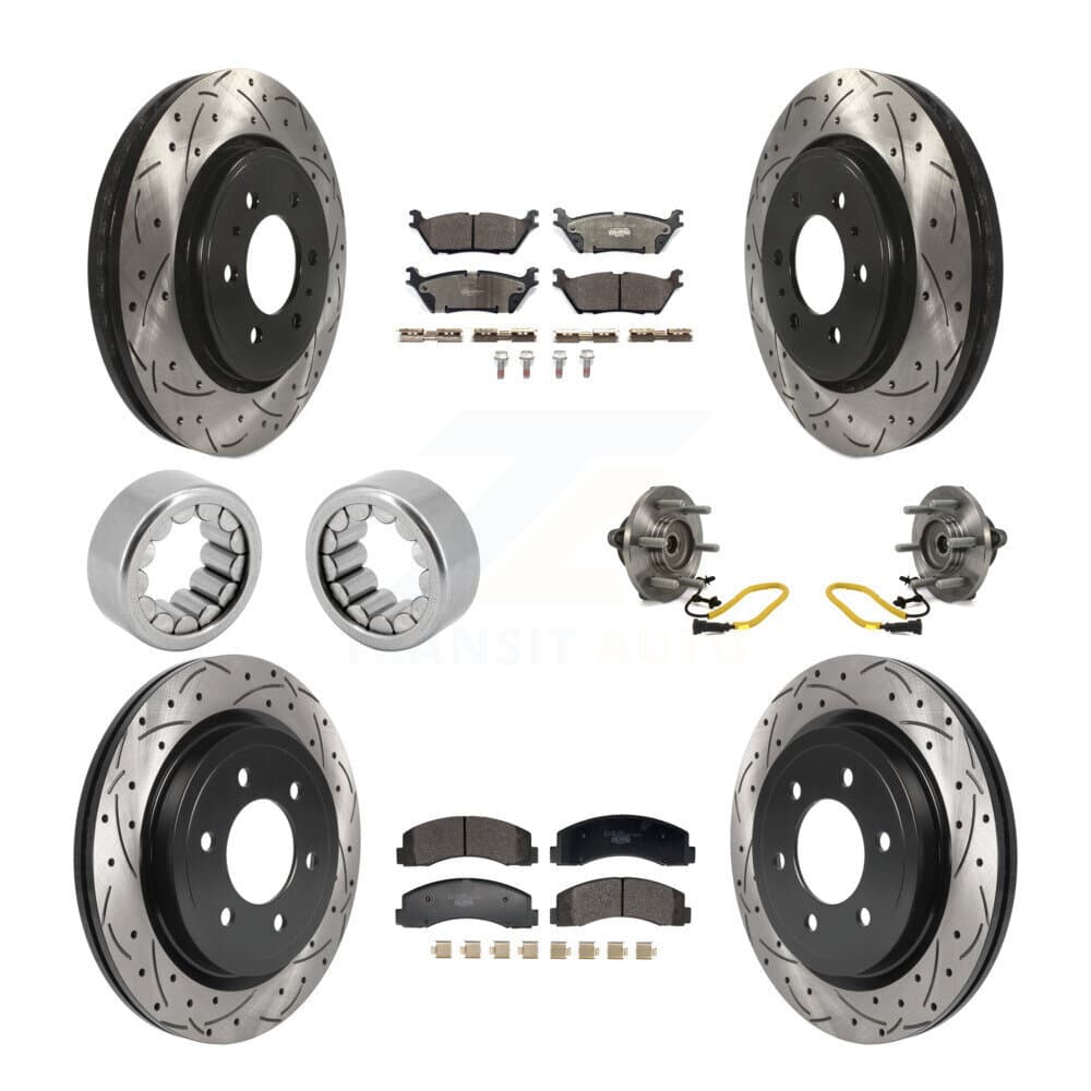Transit Auto - KBB-129806 - Front and Rear Wheel Bearing and Hub Assembly Kits image 1