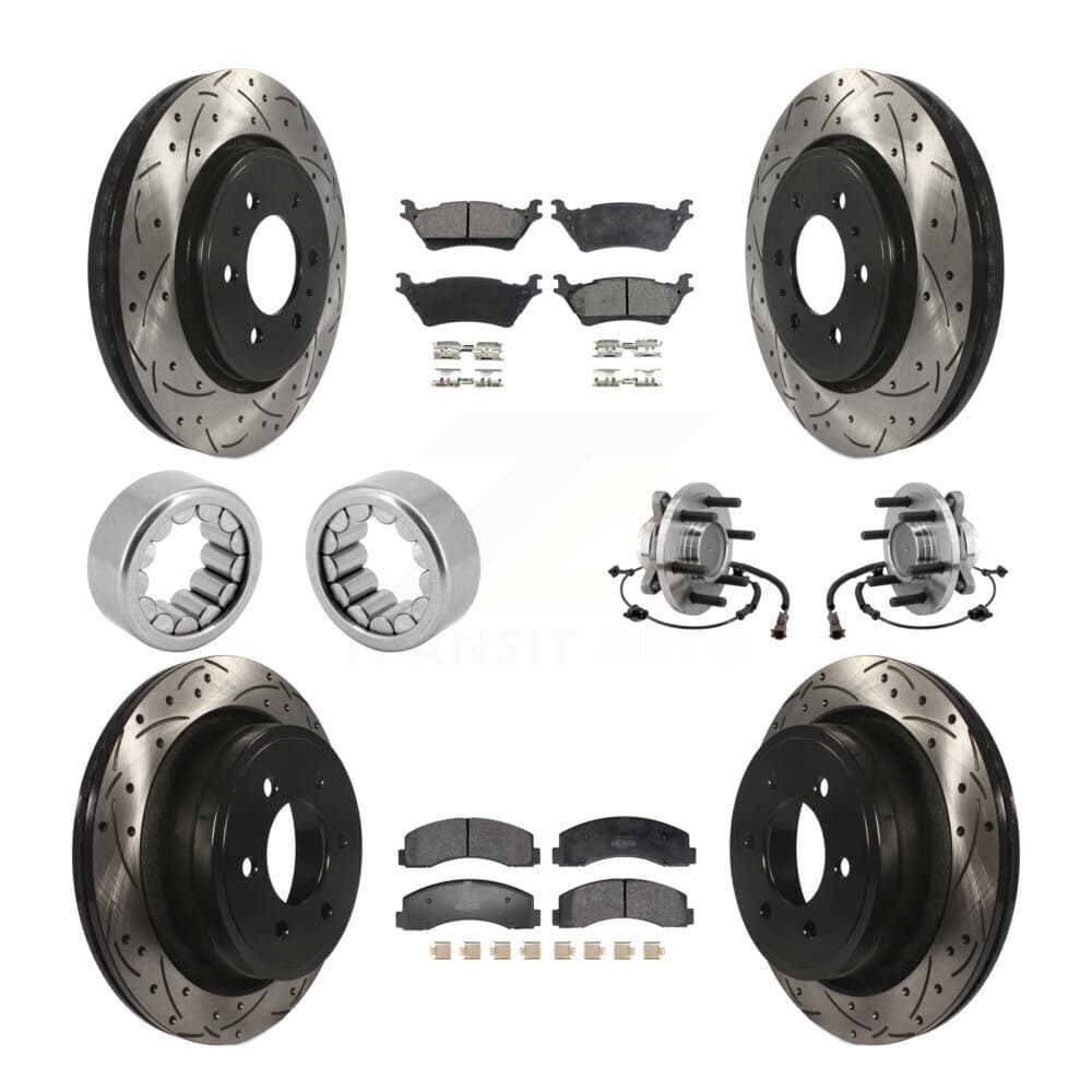 Transit Auto - KBB-129813 - Front and Rear Wheel Bearing and Hub Assembly Kits image 1