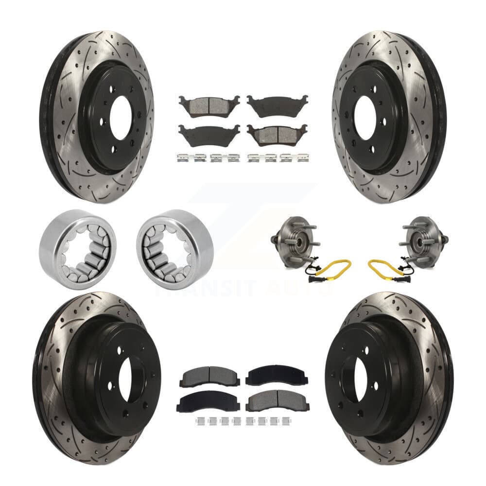 Transit Auto - KBB-129821 - Front and Rear Wheel Bearing and Hub Assembly Kits image 1