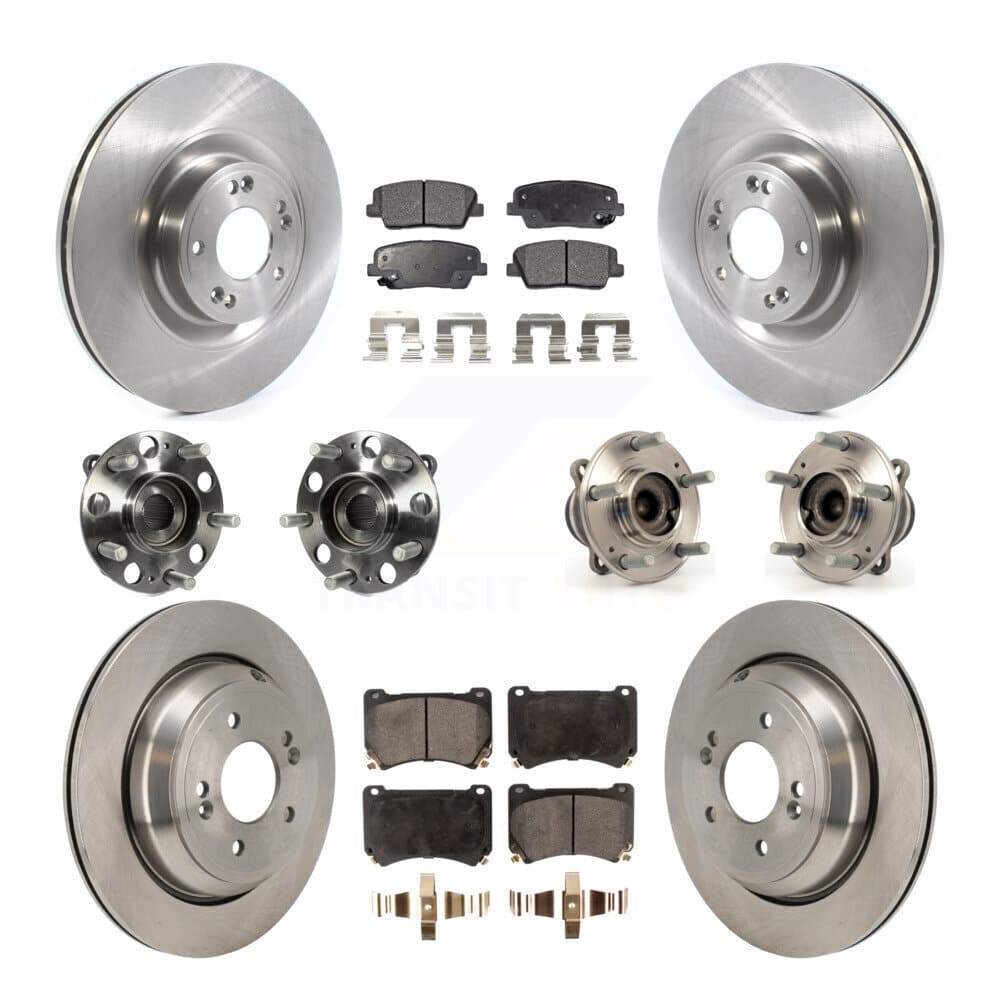 Transit Auto - KBB-129937 - Front and Rear Wheel Bearing and Hub Assembly Kits image 1
