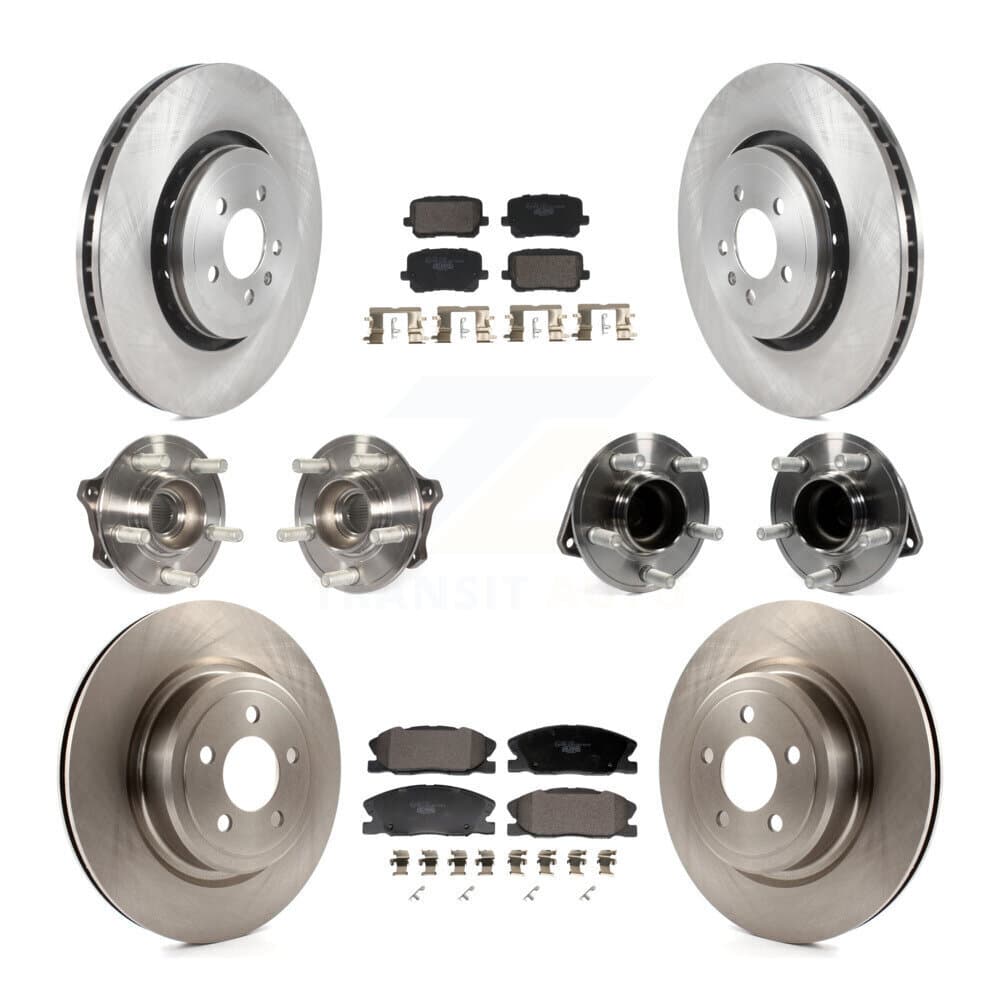 Transit Auto - KBB-129955 - Front and Rear Wheel Bearing and Hub Assembly Kits image 1