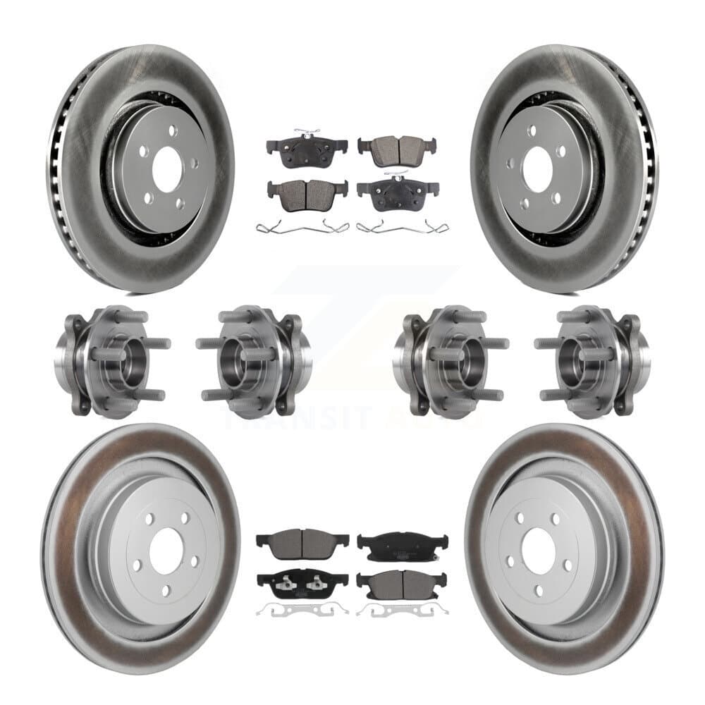 Transit Auto - KBB-129966 - Front and Rear Wheel Bearing and Hub Assembly Kits image 1