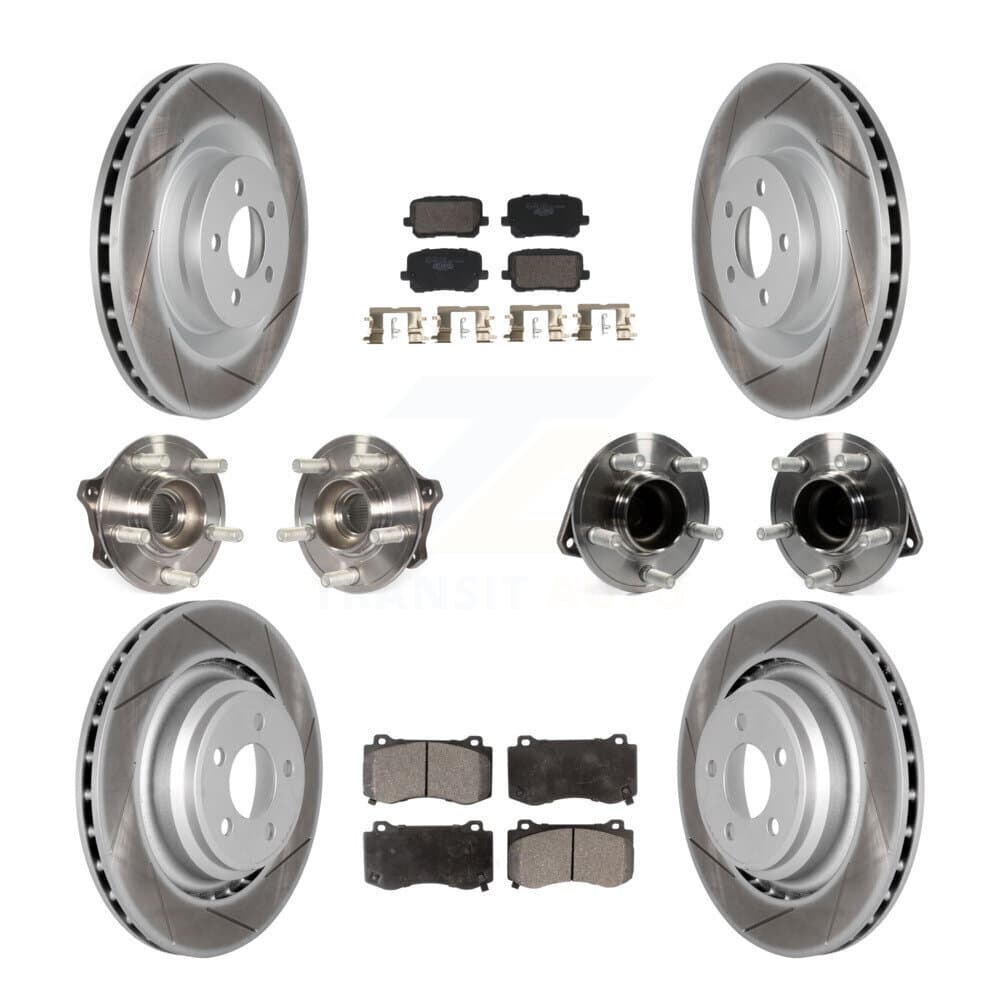 Transit Auto - KBB-129989 - Front and Rear Wheel Bearing and Hub Assembly Kits image 1