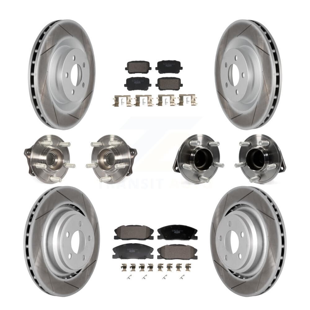 Transit Auto - KBB-129990 - Front and Rear Wheel Bearing and Hub Assembly Kits image 1