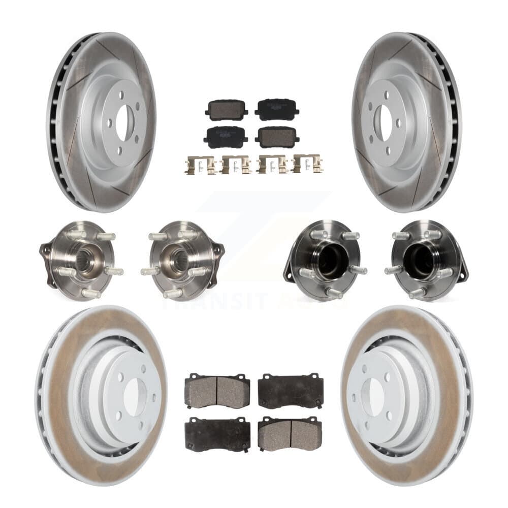 Transit Auto - KBB-129991 - Front and Rear Wheel Bearing and Hub Assembly Kits image 1