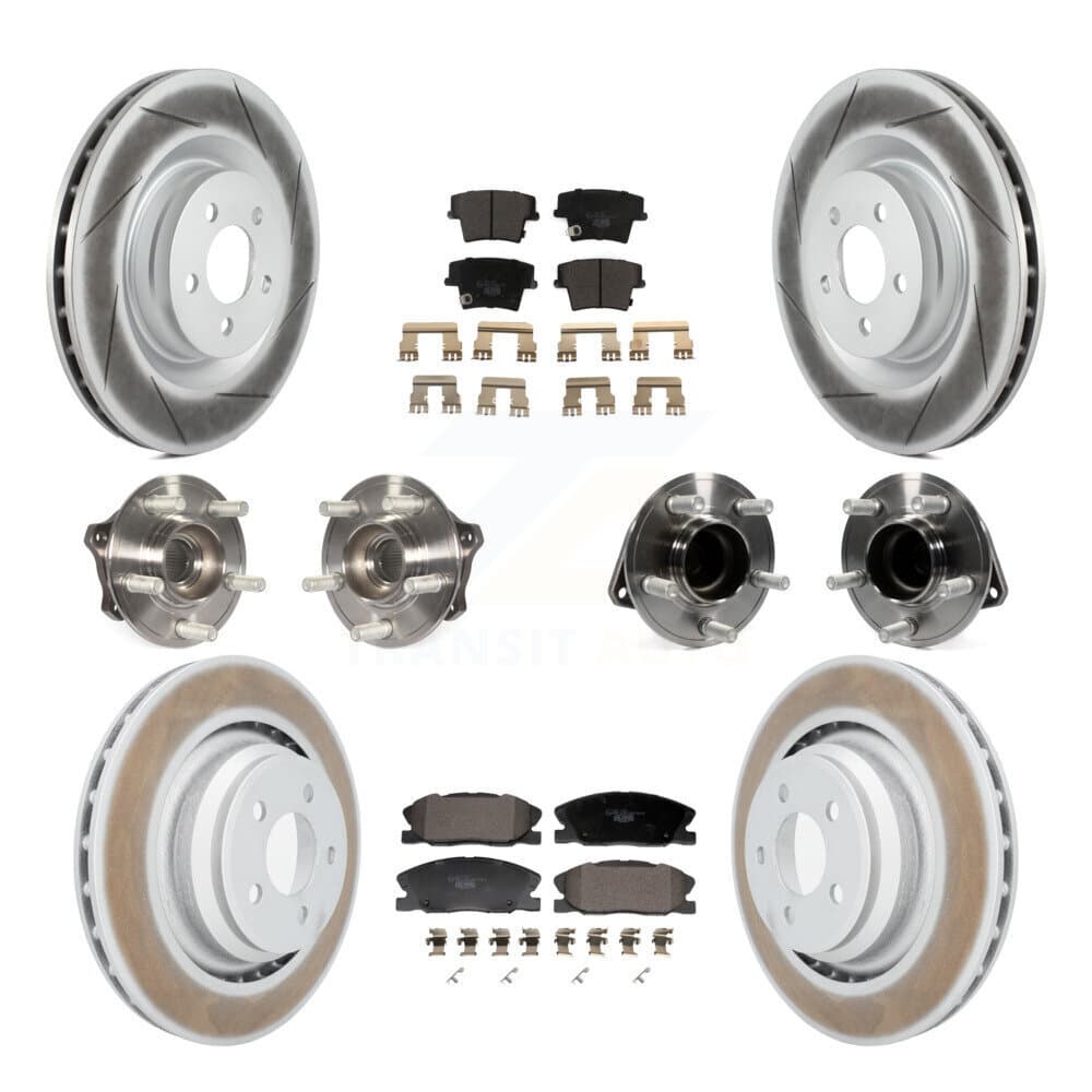 Transit Auto - KBB-129994 - Front and Rear Wheel Bearing and Hub Assembly Kits image 1