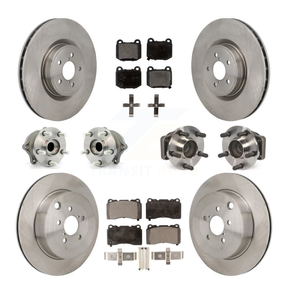 Transit Auto - KBB-130096 - Front and Rear Wheel Bearing and Hub Assembly Kits image 1