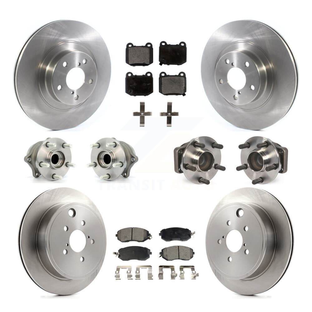 Transit Auto - KBB-130097 - Front and Rear Wheel Bearing and Hub Assembly Kits image 1