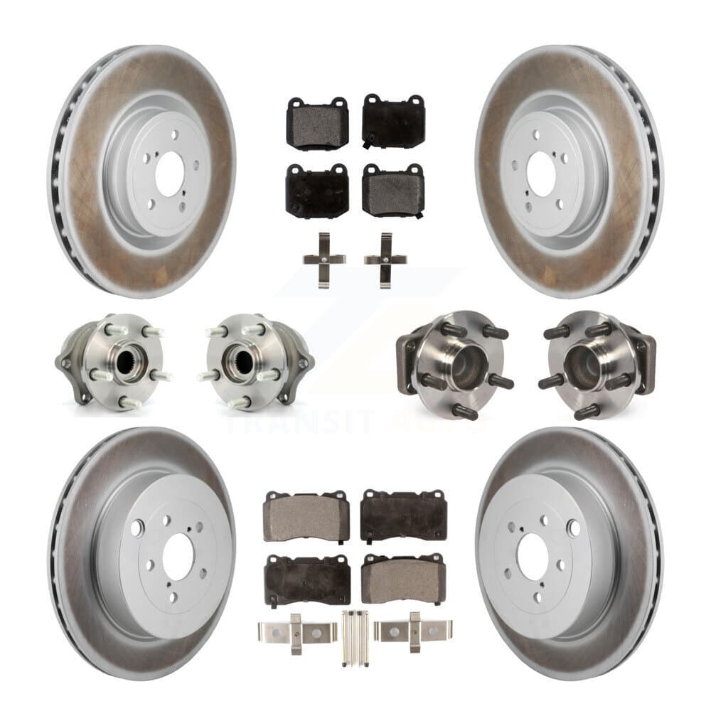 Transit Auto - KBB-130178 - Front and Rear Wheel Bearing and Hub Assembly Kits image 1