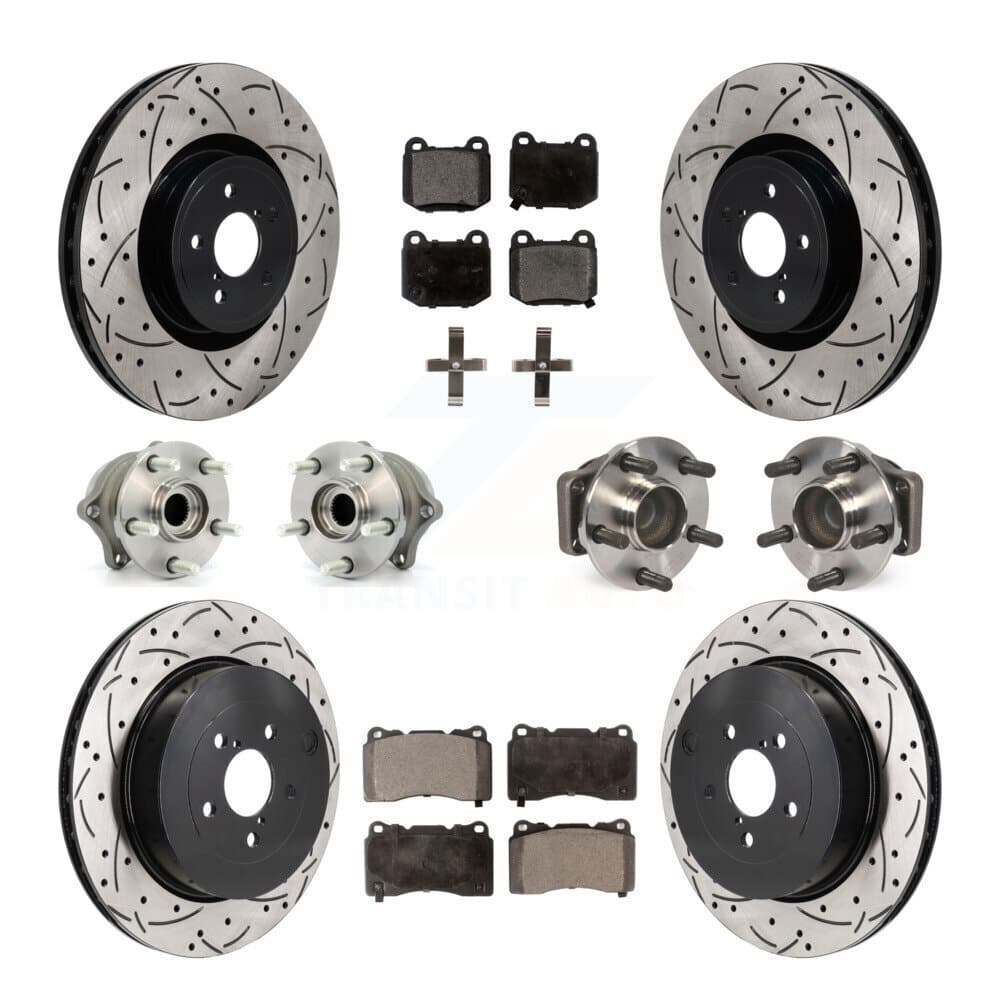 Transit Auto - KBB-130481 - Front and Rear Wheel Bearing and Hub Assembly Kits image 1