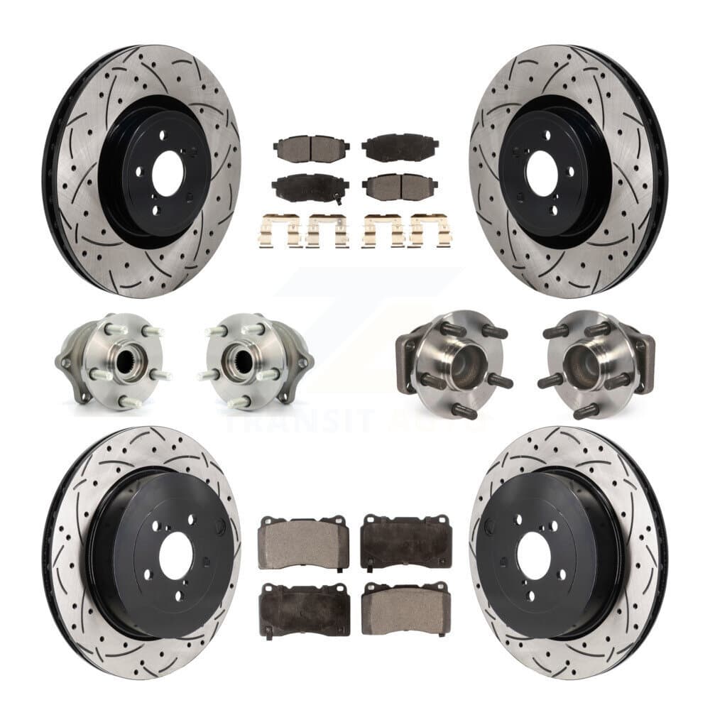Transit Auto - KBB-130482 - Front and Rear Wheel Bearing and Hub Assembly Kits image 1