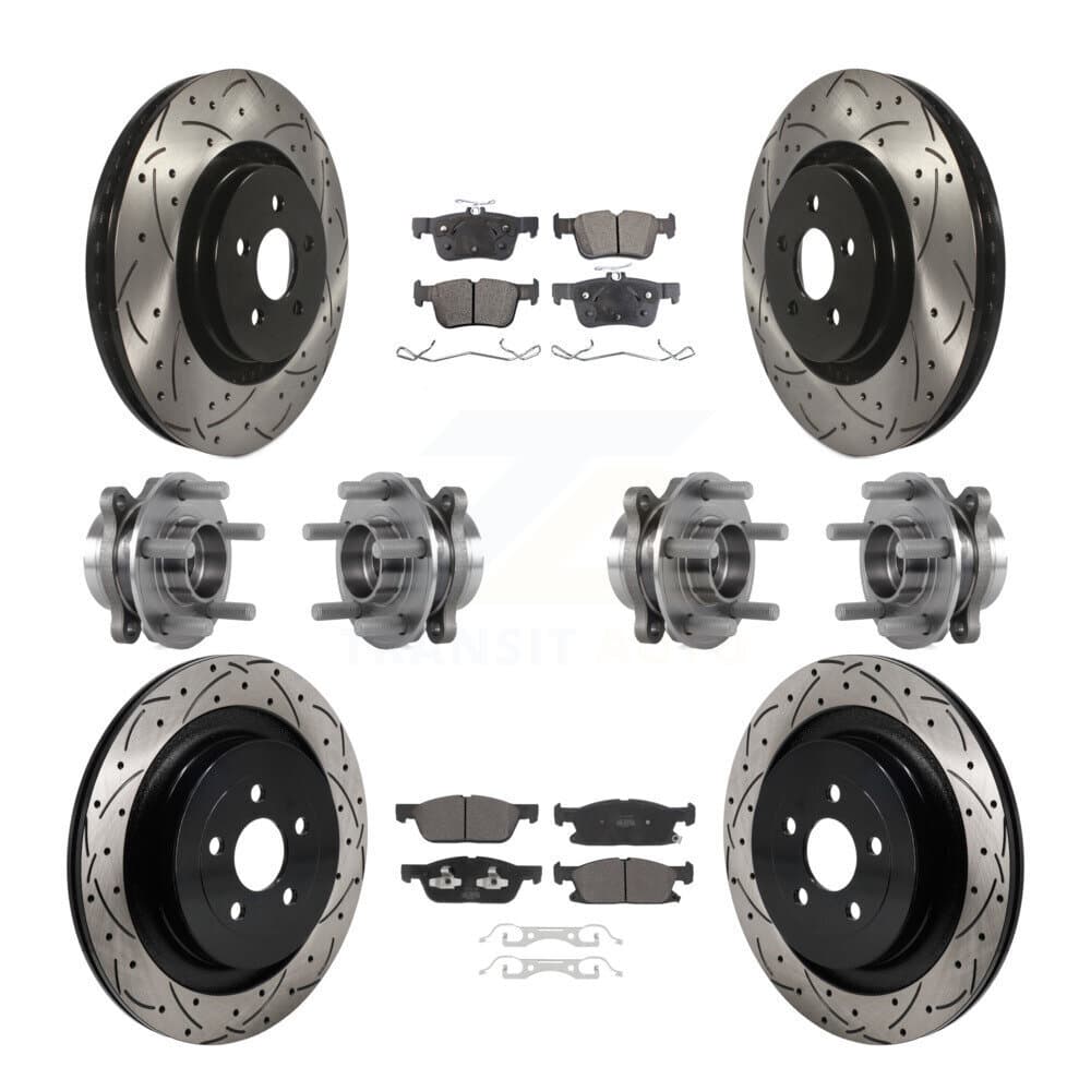 Transit Auto - KBB-130524 - Front and Rear Wheel Bearing and Hub Assembly Kits image 1