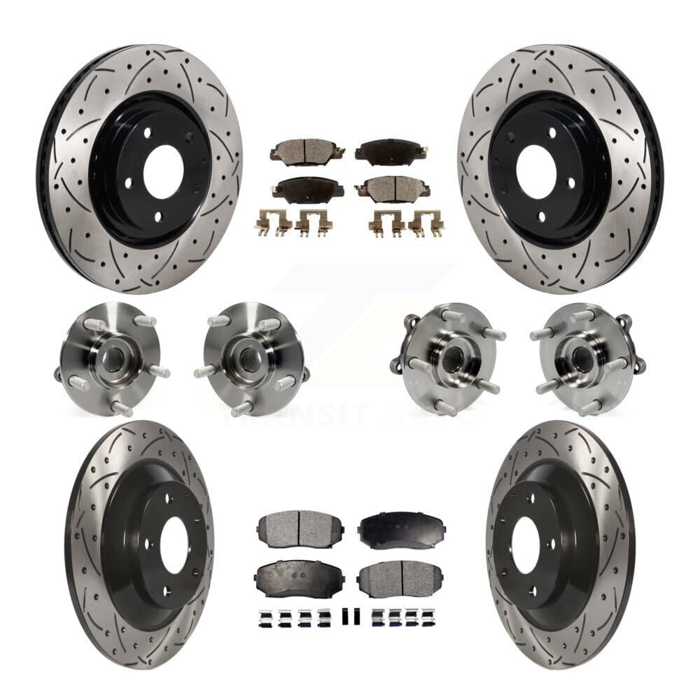 Transit Auto - KBB-130537 - Front and Rear Wheel Bearing and Hub Assembly Kits image 1