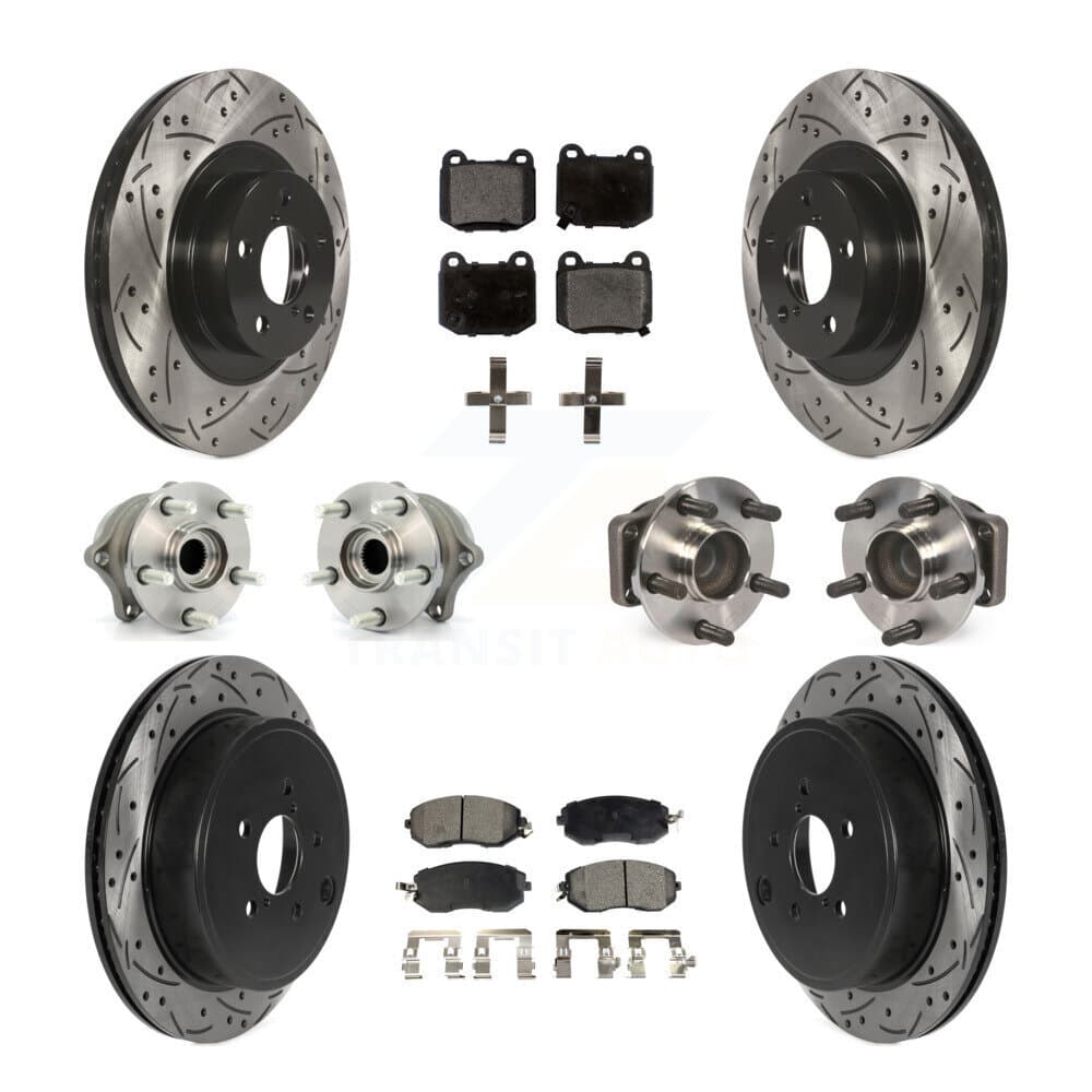 Transit Auto - KBB-130538 - Front and Rear Wheel Bearing and Hub Assembly Kits image 1