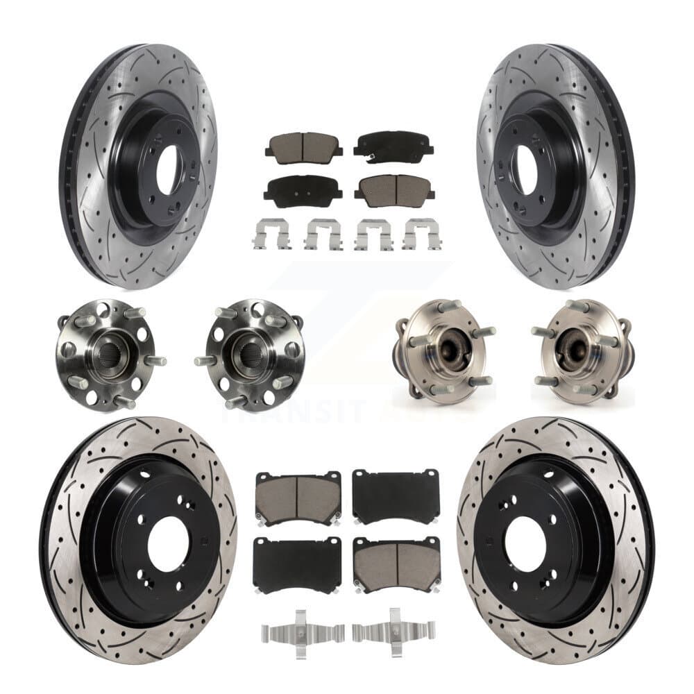 Transit Auto - KBB-130577 - Front and Rear Wheel Bearing and Hub Assembly Kits image 1