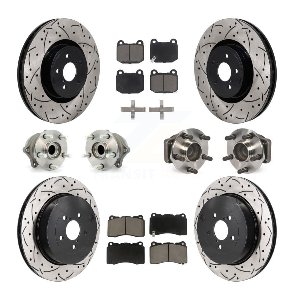 Transit Auto - KBB-130579 - Front and Rear Wheel Bearing and Hub Assembly Kits image 1