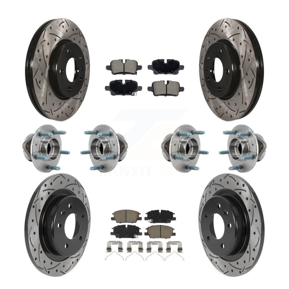 Transit Auto - KBB-130582 - Front and Rear Wheel Bearing and Hub Assembly Kits image 1