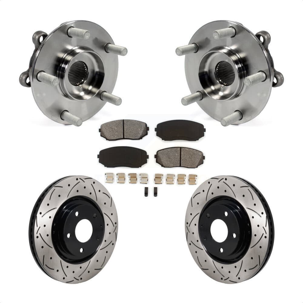 Transit Auto - KBB-130730 - Front Wheel Bearing and Hub Assembly Kits image 1
