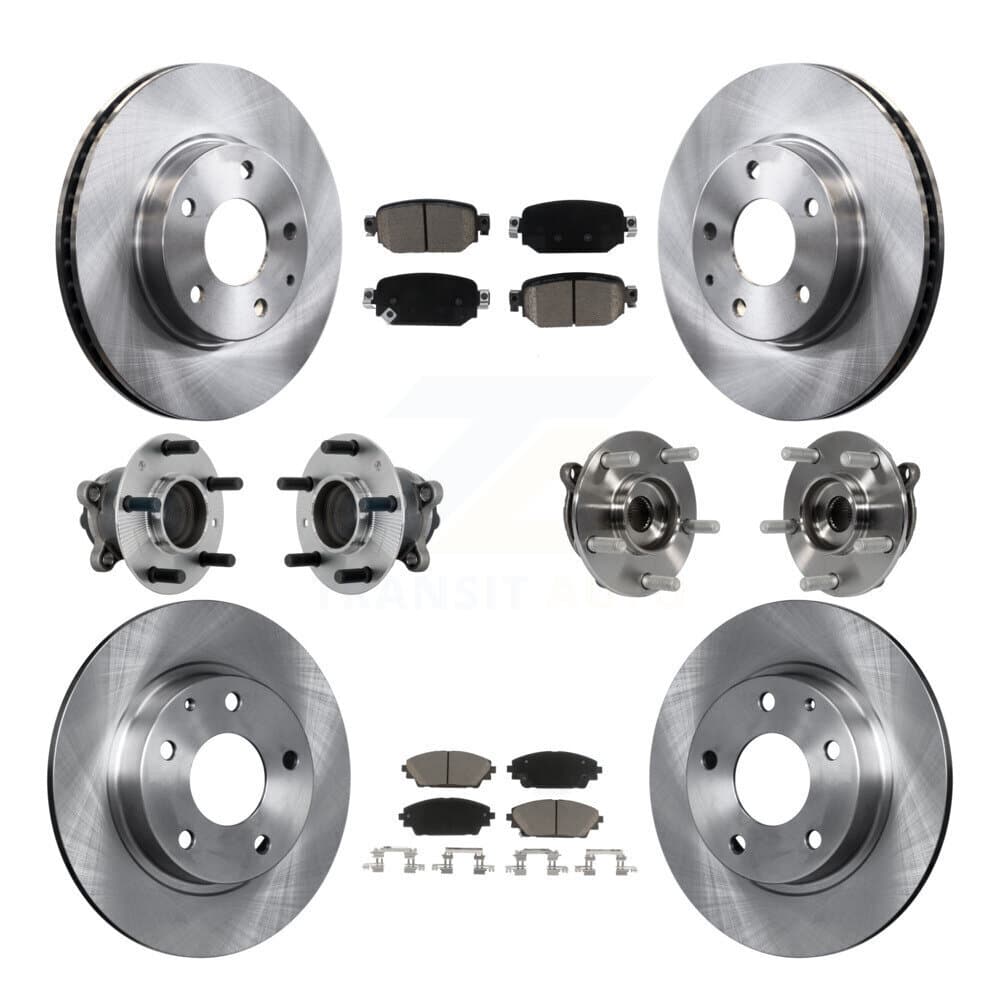 Transit Auto - KBB-131008 - Front and Rear Wheel Bearing and Hub Assembly Kits image 1