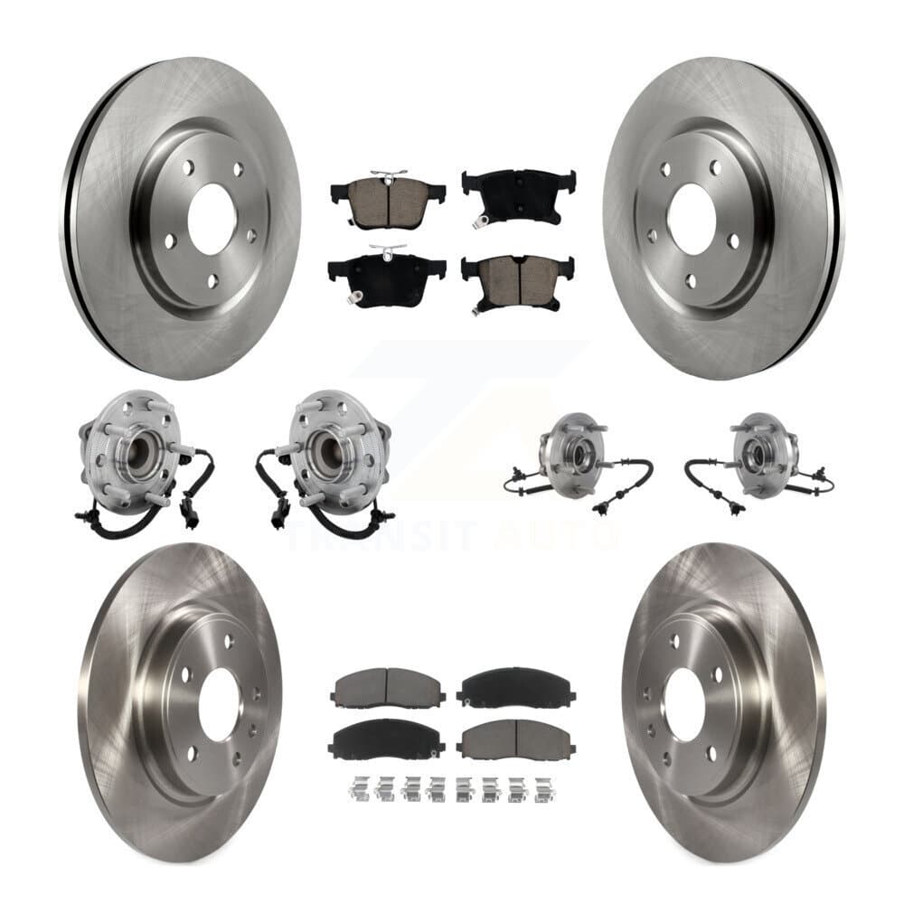 Transit Auto - KBB-131044 - Front and Rear Wheel Bearing and Hub Assembly Kits image 1