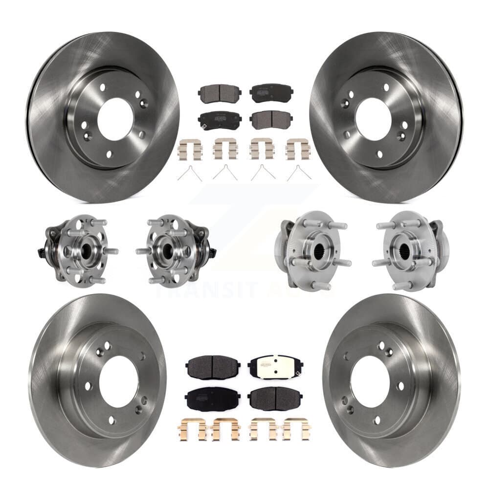 Transit Auto - KBB-131062 - Front and Rear Wheel Bearing and Hub Assembly Kits image 1