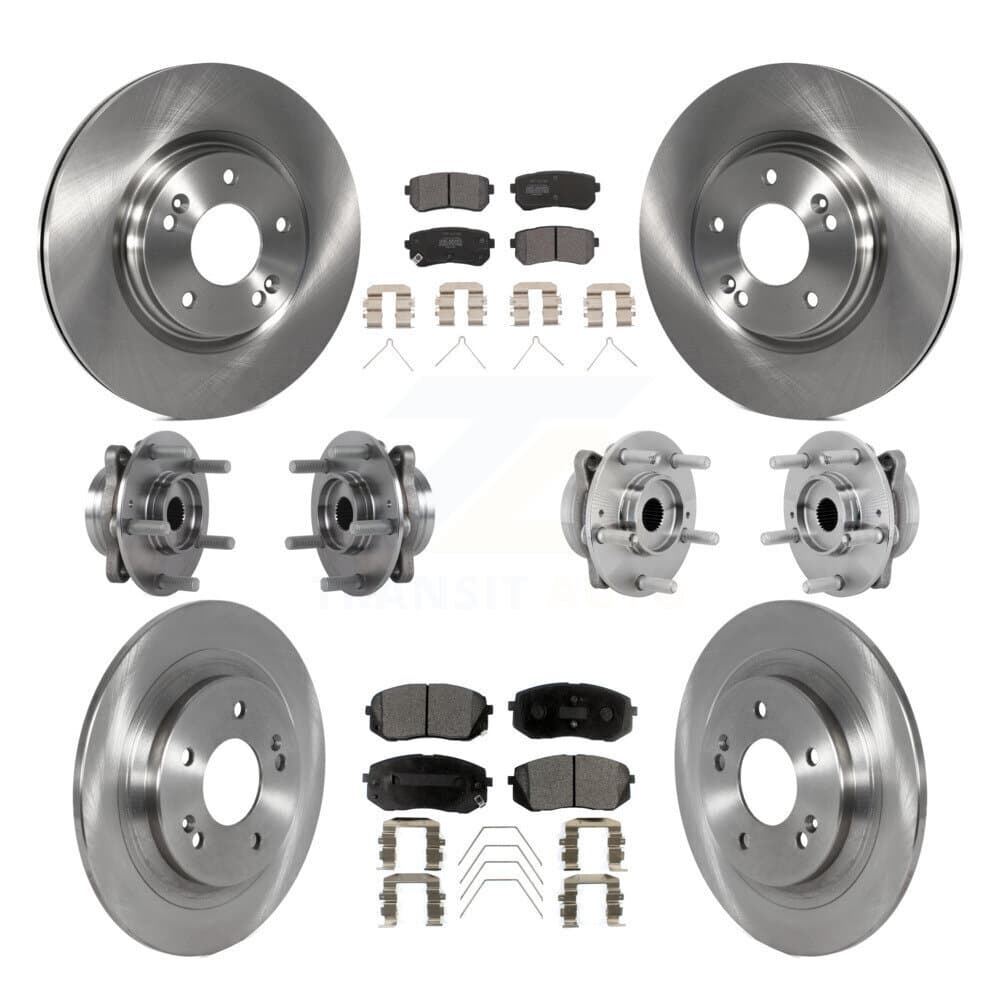 Transit Auto - KBB-131063 - Front and Rear Wheel Bearing and Hub Assembly Kits image 1