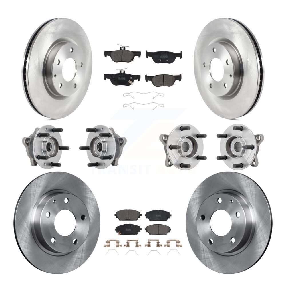 Transit Auto - KBB-131078 - Front and Rear Wheel Bearing and Hub Assembly Kits image 1