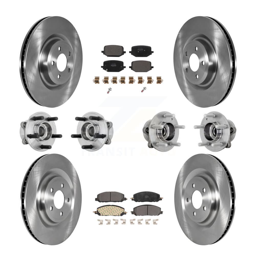 Transit Auto - KBB-131083 - Front and Rear Wheel Bearing and Hub Assembly Kits image 1