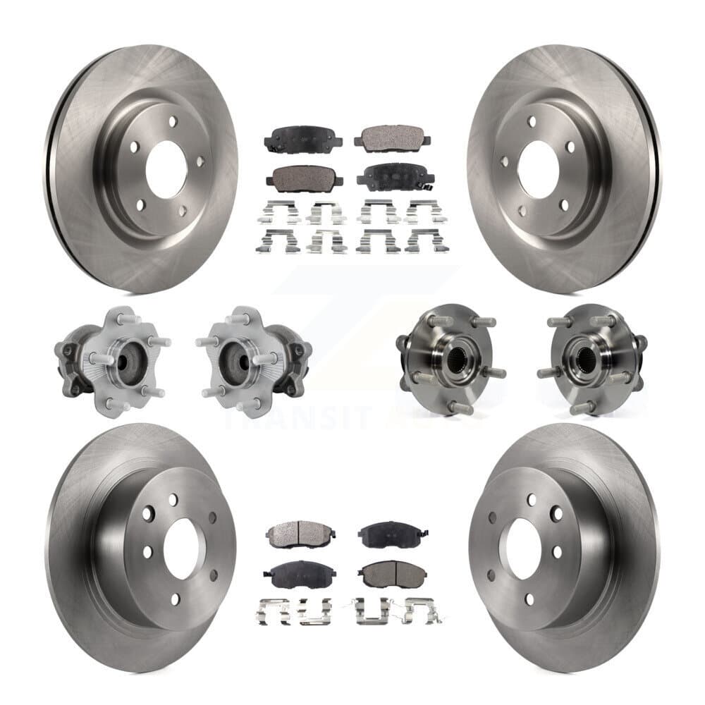 Transit Auto - KBB-131088 - Front and Rear Wheel Bearing and Hub Assembly Kits image 1