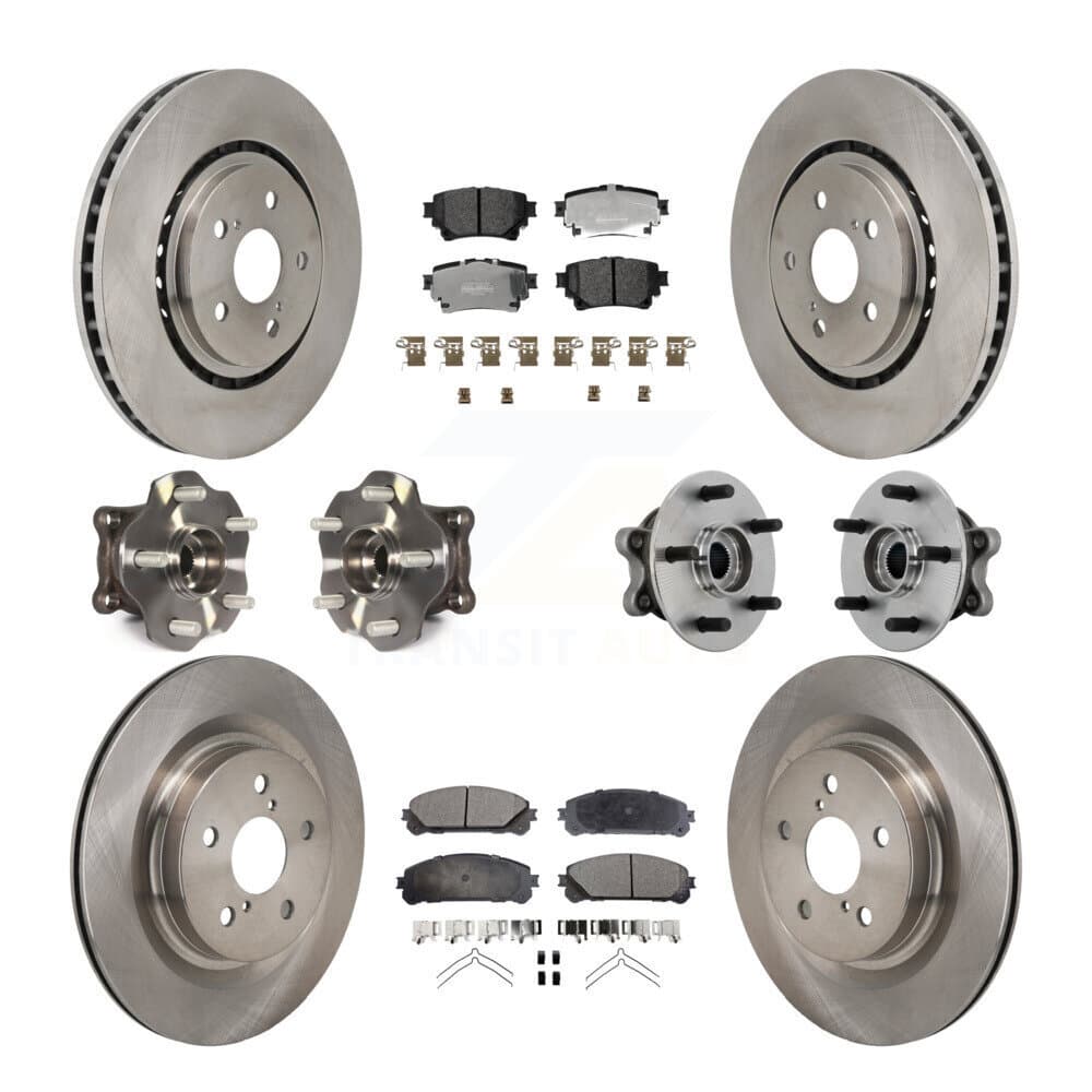 Transit Auto - KBB-131096 - Front and Rear Wheel Bearing and Hub Assembly Kits image 1
