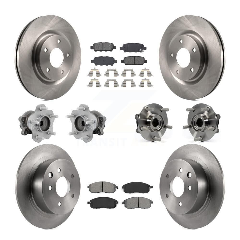 Transit Auto - KBB-131186 - Front and Rear Wheel Bearing and Hub Assembly Kits image 1