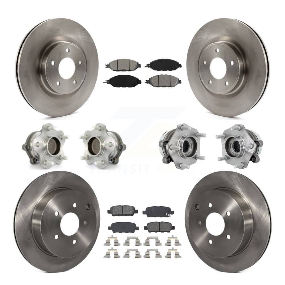 Transit Auto - KBB-131190 - Front and Rear Wheel Bearing and Hub Assembly Kits image 1