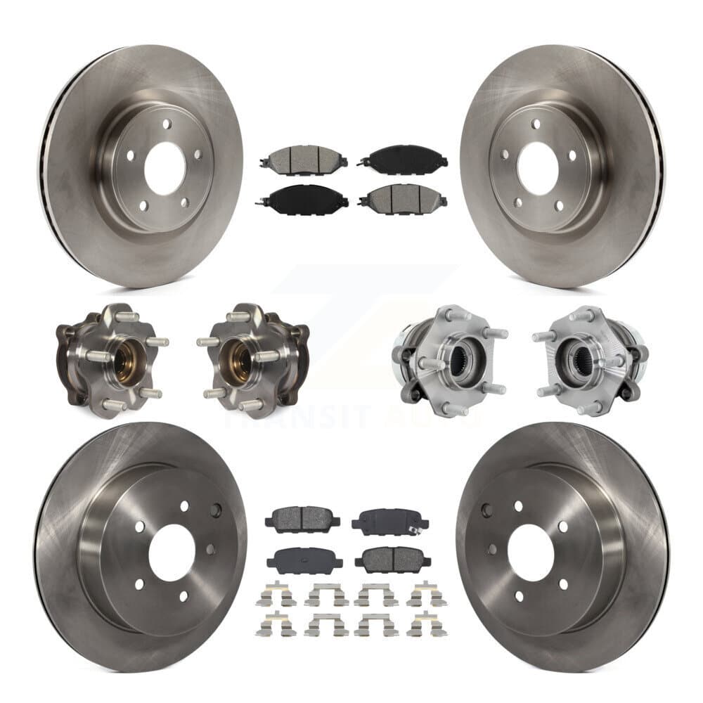 Transit Auto - KBB-131191 - Front and Rear Wheel Bearing and Hub Assembly Kits image 1