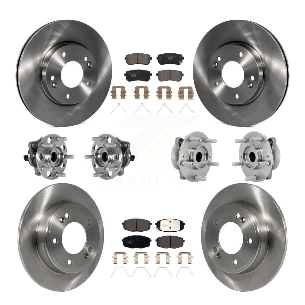 Transit Auto - KBB-131198 - Front and Rear Wheel Bearing and Hub Assembly Kits image 1