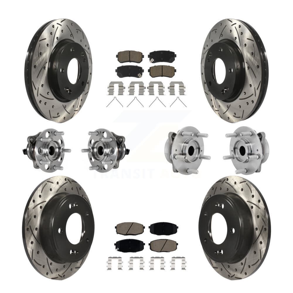 Transit Auto - KBB-131274 - Front and Rear Wheel Bearing and Hub Assembly Kits image 1