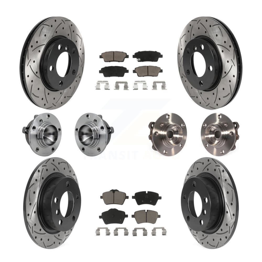 Transit Auto - KBB-131282 - Front and Rear Wheel Bearing and Hub Assembly Kits image 1