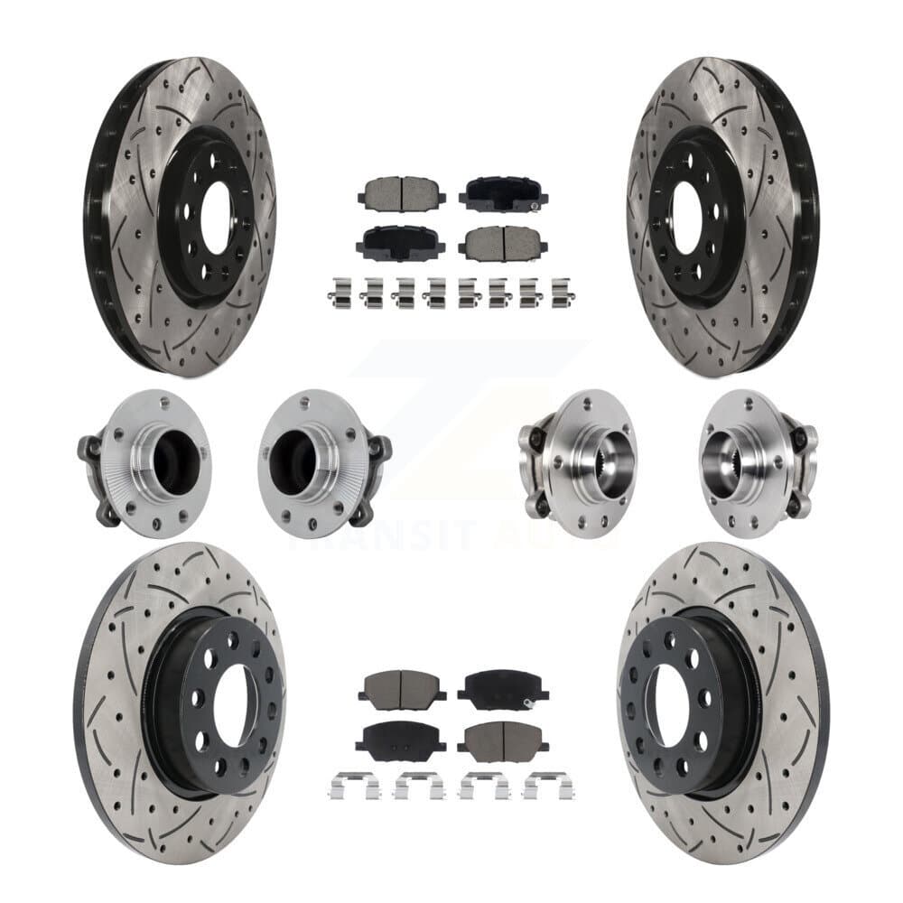 Transit Auto - KBB-131285 - Front and Rear Wheel Bearing and Hub Assembly Kits image 1