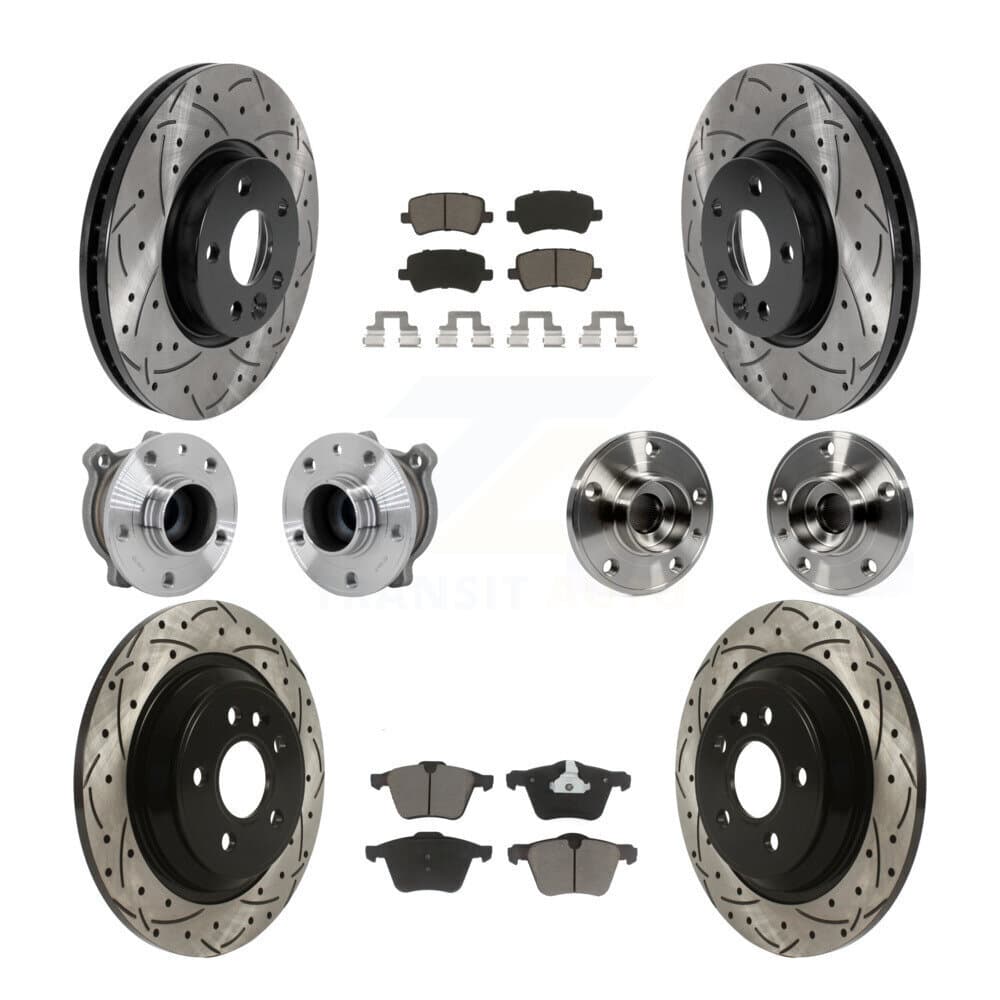 Transit Auto - KBB-131302 - Front and Rear Wheel Bearing and Hub Assembly Kits image 1