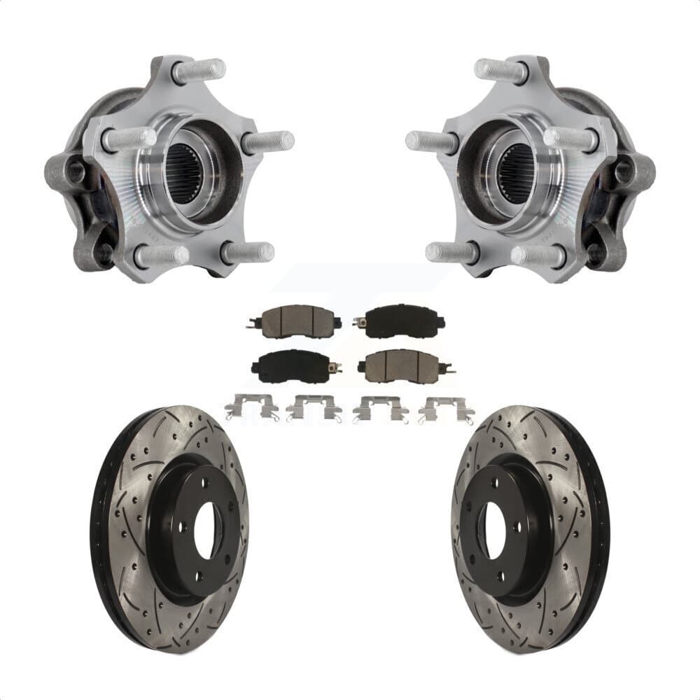 Transit Auto - KBB-131336 - Front Wheel Bearing and Hub Assembly Kits image 1