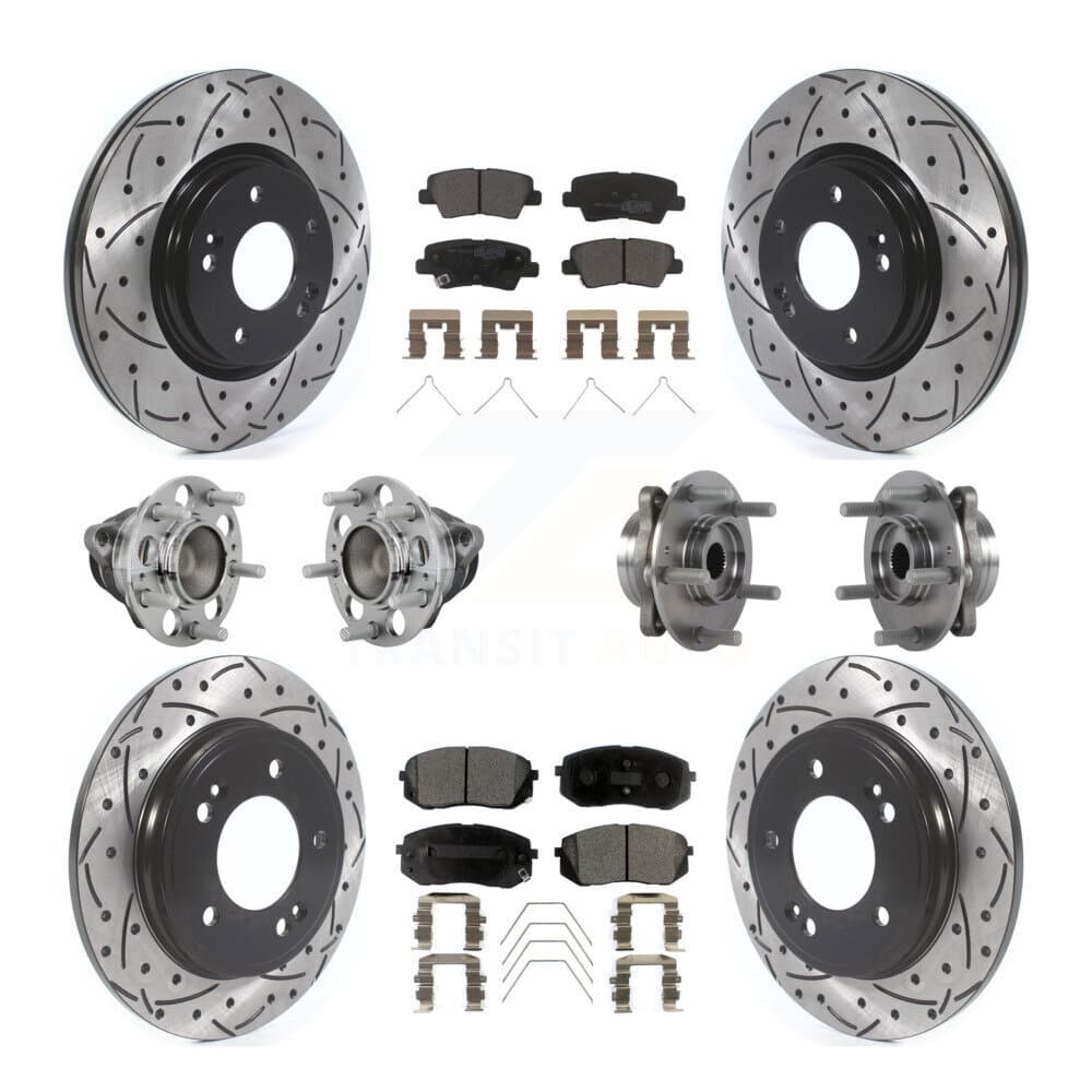 Transit Auto - KBB-131347 - Front and Rear Wheel Bearing and Hub Assembly Kits image 1