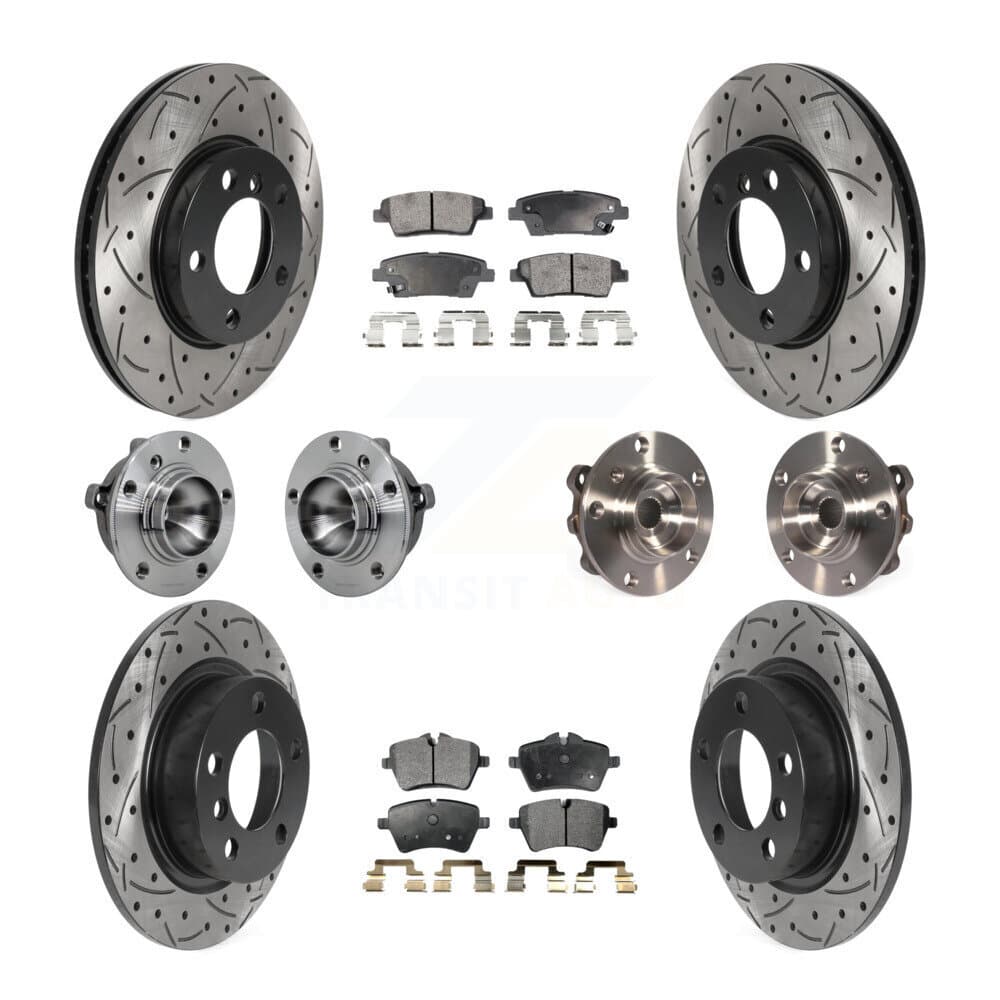 Transit Auto - KBB-131355 - Front and Rear Wheel Bearing and Hub Assembly Kits image 1