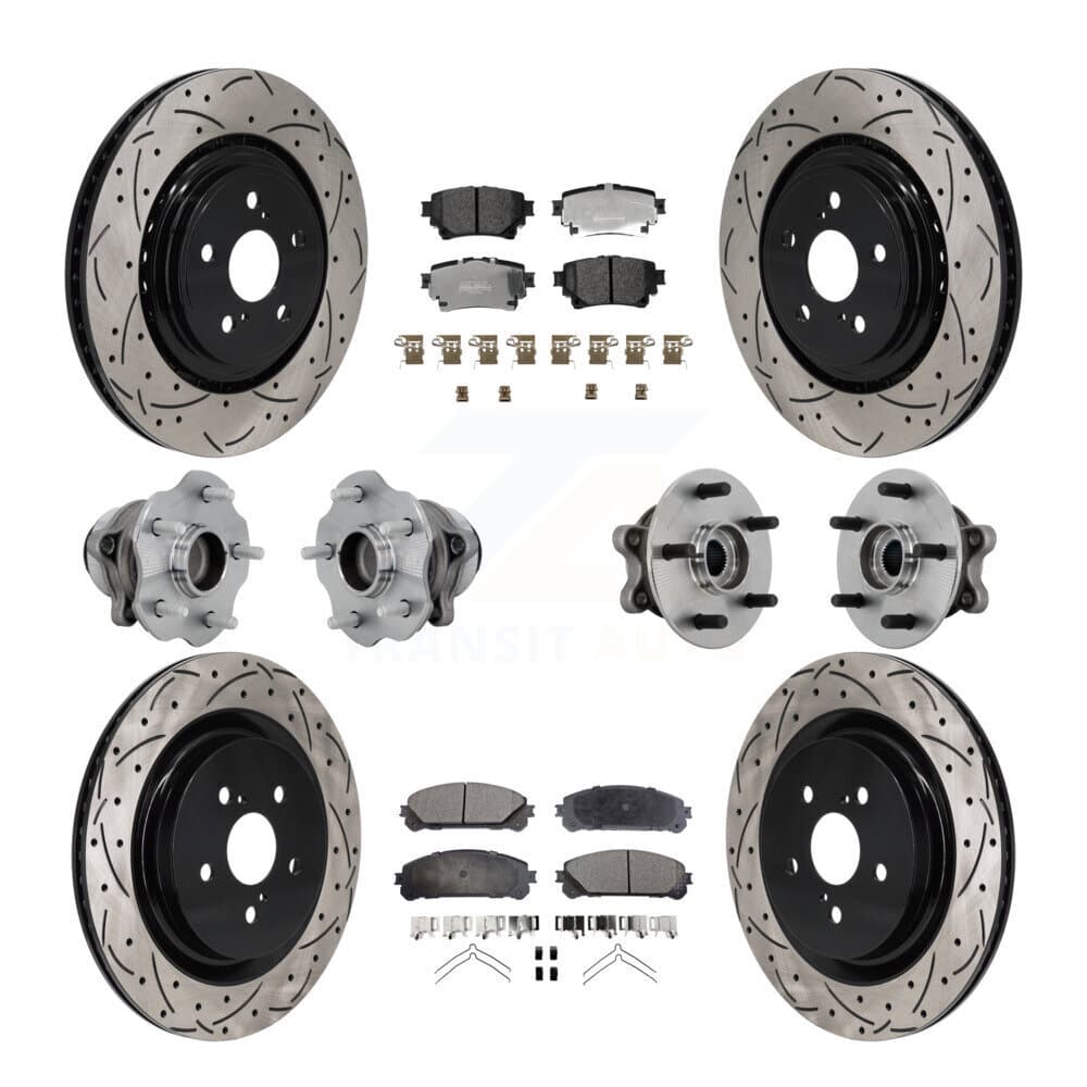 Transit Auto - KBB-131368 - Front and Rear Wheel Bearing and Hub Assembly Kits image 1