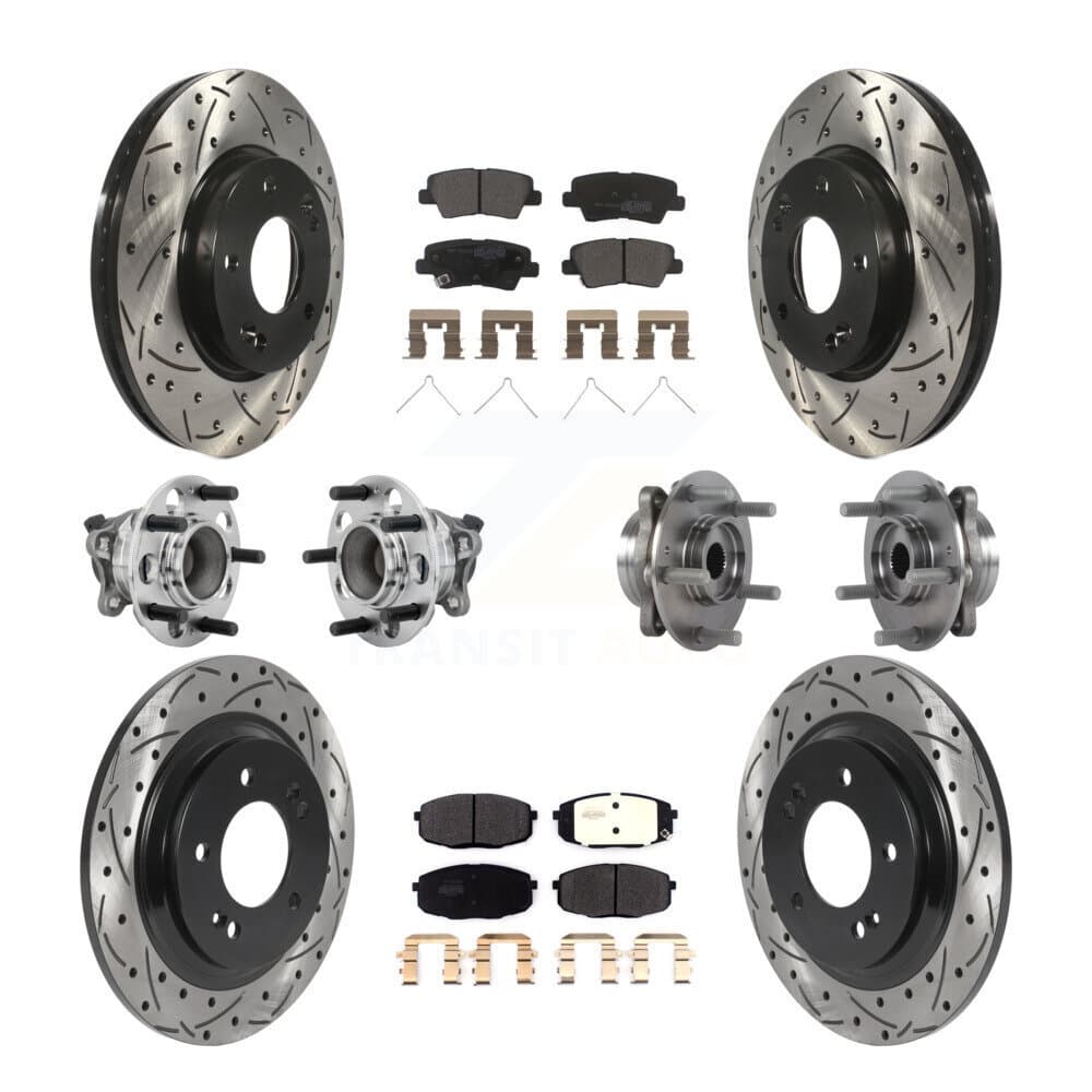 Transit Auto - KBB-131373 - Front and Rear Wheel Bearing and Hub Assembly Kits image 1