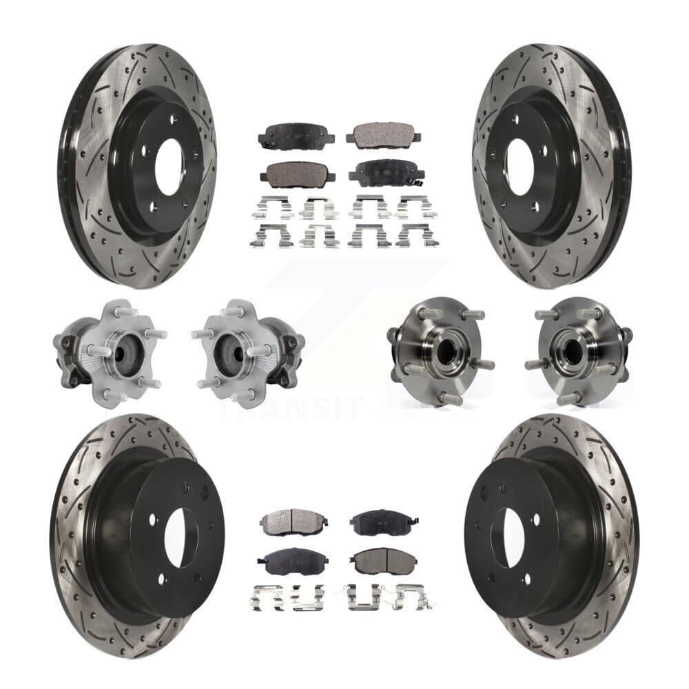 Transit Auto - KBB-131379 - Front and Rear Wheel Bearing and Hub Assembly Kits image 1