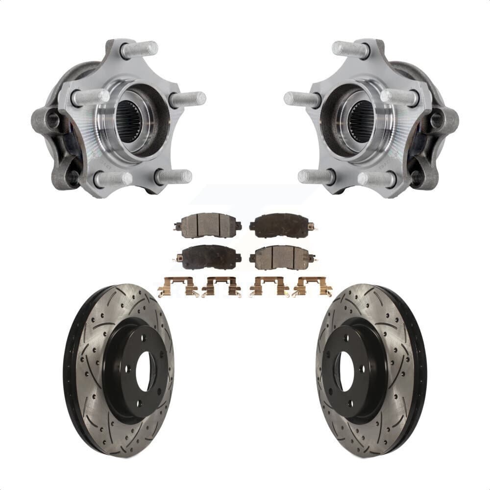 Transit Auto - KBB-131402 - Front Wheel Bearing and Hub Assembly Kits image 1