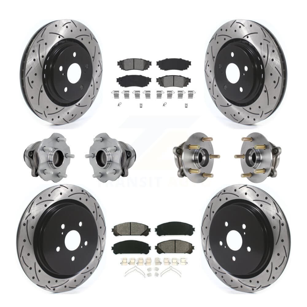 Transit Auto - KBB-131432 - Front and Rear Wheel Bearing and Hub Assembly Kits image 1