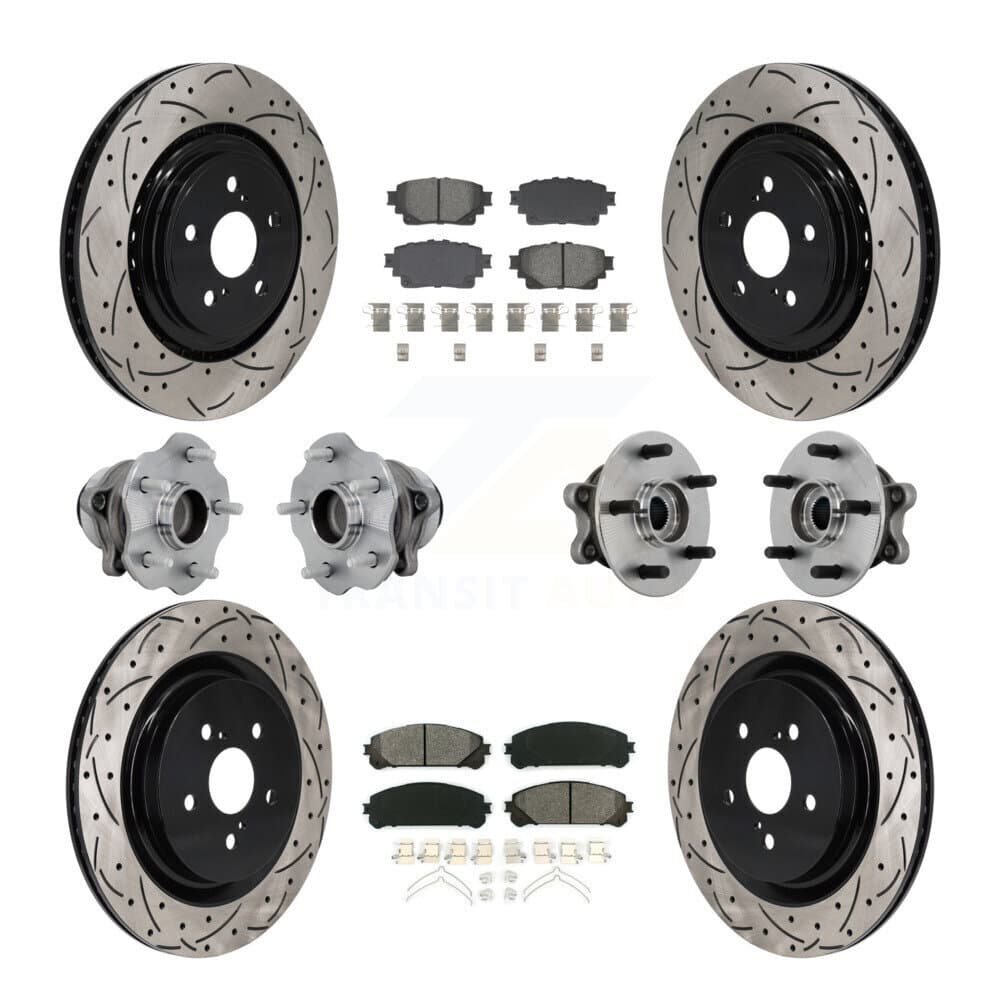 Transit Auto - KBB-131438 - Front and Rear Wheel Bearing and Hub Assembly Kits image 1