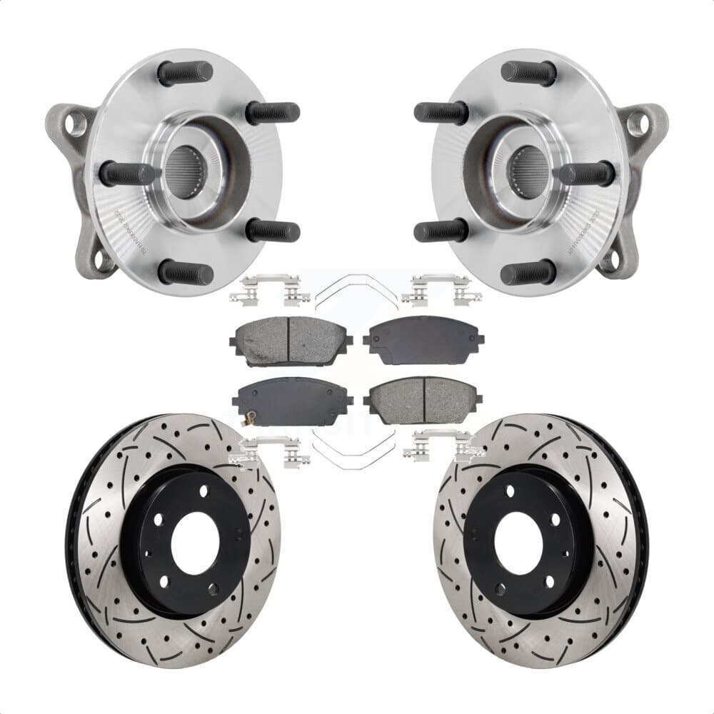 Transit Auto - KBB-131466 - Front Wheel Bearing and Hub Assembly Kits image 1